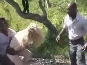 abducted interracial - Helpless Girl Taken Away In Her Street And Gangbanged By Black Guys -  NonkTube.com