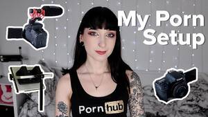 Amateur Porn Movie Set - My Amateur Porn Set Up | Equipment BTS porn video by Persephone Pink