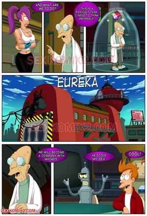 Futurama Sex - Futurama: Interplanetary Sex Porn Comic english 03 - Porn Comic