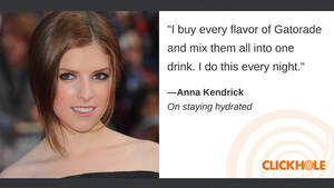 Anna Kendrick Shower Porn - Anna Kendrick Archives - ClickHole