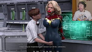 Marvel Sex - The Secret Deleted Scene Of Captain Marvel (Heroine Adventures)  [Uncensored] - XVIDEOS.COM