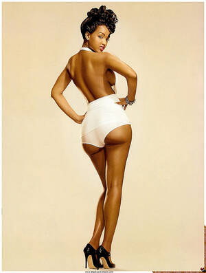 Black Pin Up Girls Porn - pinupandpophearts: Black pinup girls exist Porn Photo Pics