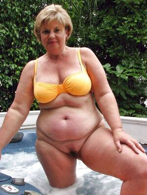 chubby bikini granny - Fat Granny In Bikini