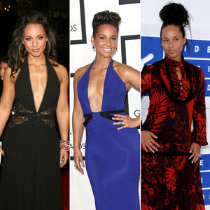 Alicia Keys Porn - Alicia Keys Young to Now: Photos of the Singer's Style Transformation