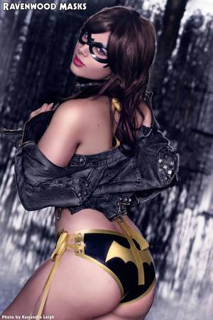 Club Rayden Batgirl Cosplay Porn - Batgirl - Cheyenne Freemont Nightwing - leather cosplay mask - Daring by  Ravenwood Masks - Photo