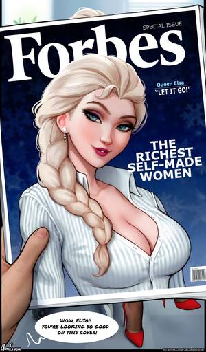 Elza Porn Cartoon Captions - Elsa Interview (Frozen) [Aroma Sensei] Porn Comic - AllPornComic