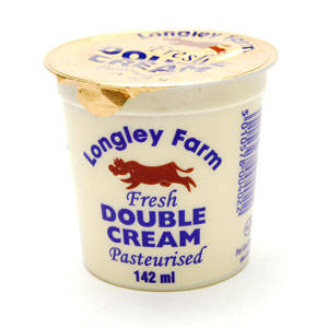 double cream - Double cream. Can't get anything like it in the ...