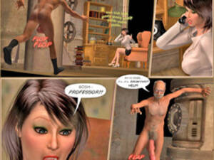 Free Black Porn 3d Monster Comics - 3D sex comic about man turning into monster