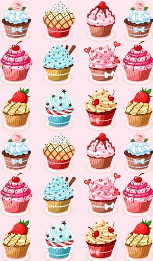 Cute Food Porn - art, background, beautiful, beauty, cartoon, cupcake, cupcakes, dessert,  drawing, fashion, fashionable, food porn, illustration, inspiration,  kawaii, ...