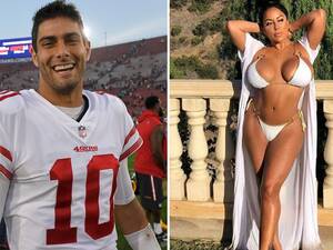 date with - NFL: San Francisco 49ers Jimmy Garropolo opens up on date with porn star  Kiara Mia