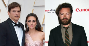 mila kunis gang bang - Ashton Kutcher and Mila Kunis Fear They've Been Cut Out of Hollywood Over  Danny Masterson Support