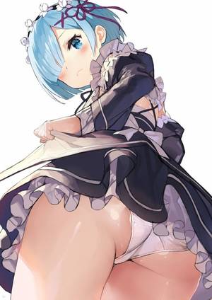 Anime Porn Girls Only Upskirt - Re:Zero, Rem, by matsui hiroaki