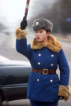 North Korea Traffic Ladies Porn - North Korean traffic woman