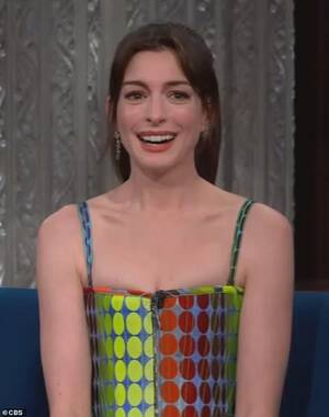 Anne Hathaway Fisting Pussy - Anne Hathaway reveals she went raw vegan and did yoga to method act for  WeCrashed role | Daily Mail Online