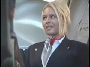 hot flight attendants upskirt - Flight attendant upskirt trio - ZB Porn