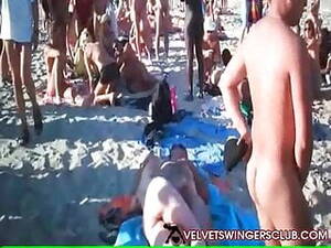 beach swinger orgies - Velvet Swingers Club bizzare private beach orgy | xHamster