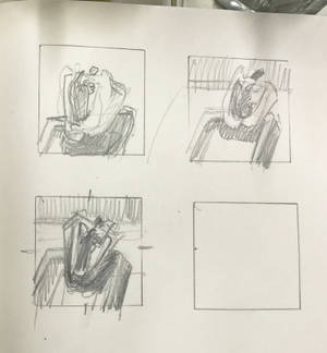 Bad Thumbnails - Veggie Porn Thumbnail sketches