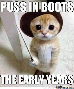 Kitty Softpaws Furry Porn - Baby Puss In Boots meme!