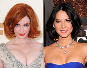 christina hendricks xxx cartoon nude - Christina Hendricks, Olivia Munn nude photo scandal: Hacker leaks stars'  racy cell phone pictures online â€“ New York Daily News