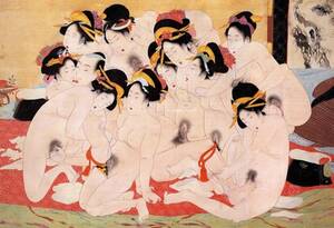 Ancient Erotic Art Orgy - NSFW) Shunga: Japanese Erotic Art - Japan Daily