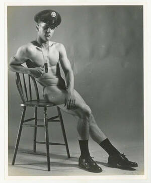 1950 Gay Porn Uniform - Chuck Renslow 1960 Beefcake 8x10 Photo USAF Nude Male Gay Physique Uni â€“  oxxbridgegalleries