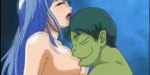 big green monster fuck cartoons - Hentai Bigboobs Hard Fucked Green Monster : XXXBunker.com Porn Tube