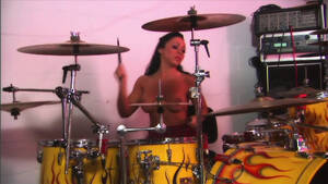 Bikini Drum Porn - Drummer girl puts down the sticks for a wild fuck | Any Porn