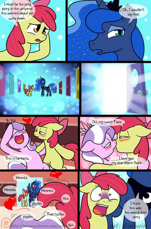 Diamond Tiara Mlp Comic - Ver a Apple Bloom besÃ¡ndose con Diamond Tiara es bastante ridÃ­culo.