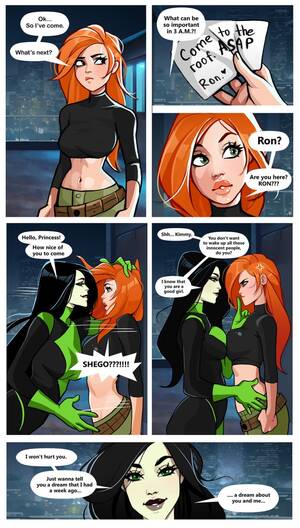 Kim Possible Cartoon Porn Comics English - Kim and Shego: Date on the Roof Porn Comic english 02 - Porn Comic