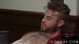 Cute Hairy Man Porn - Hunky gay spiroasted by two handsome and hairy homosexuals - BoyFriendTV.com