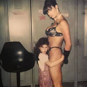 Demi Moore Mom Porn - Demi Moore hailed as 'bada**' in epic Striptease birthday tribute by Rumer  Willis - Mirror Online