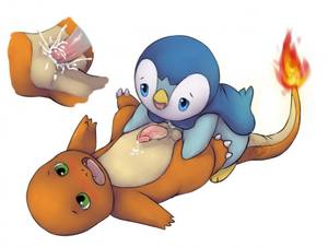 Charmander Porn - e621 anal anal_penetration anus avian balls beak bird blue_eyes blush  charmander cum cum_in_ass cum_inside cum_on_chest cum_on_self