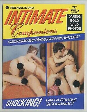 lesbian sex magazines - Intimate Companions V1 #1 Vintage Porn Magazine Lesbians Hippie Sex Gi â€“  oxxbridgegalleries