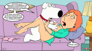 Brian Griffin Anal Sex - Brian griffin rigid penetrate busty milf Lois Griffin â€“ Family Guy Hentai