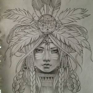 american indian tattoos - American indian tattoo