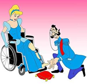 famous cartoon bambi xxx - Alexsandro Palombo's disabled Disney Cinderella