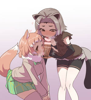 American Beaver Porn - Rule 34 - 2girls american beaver (kemono friends) animal ears beaver ears  black-tailed prairie dog (kemono friends) blush brown eyes collaborative  fellatio commentary request cum cum in mouth disembodied penis elbow gloves