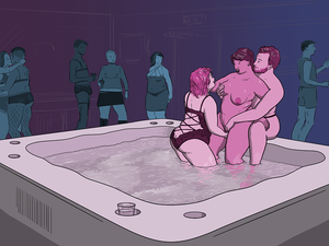 her first sex party - By myself, but not for long: my first sex party | Girl on the Net