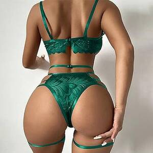 Crochet Lingerie Porn - asdsad Women's Strap Lace Crochet Cutout Teddy Lingerie Porn Babydoll  Lingerie Embroidery Gauze Underwear Lingerie Set with Garter : Amazon.de:  Fashion