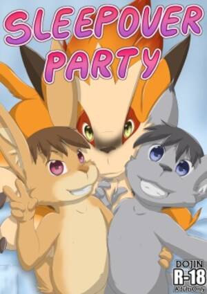 furry party hentai - Sleepover Party - HentaiEra