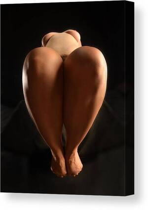 lake bbw nudist gallery - 1680 Full Figure Nude Knees Canvas Print / Canvas Art by Chris Maher - Fine  Art America