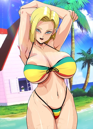 Dragon Ball Z 18 - Krabby - Android 18 (Dragon Ball Z) â€¢ Free Porn Comics