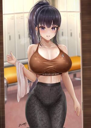 Anime Leggings Porn - Lady's Locker Room [Artist's Original] free hentai porno, xxx comics,  rule34 nude art at HentaiLib.net