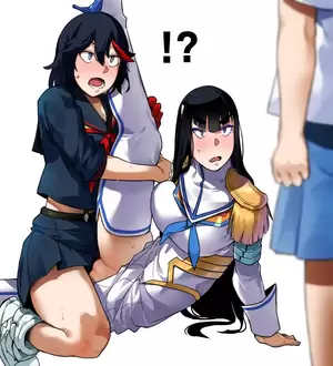 cartoon kill la kill porn - Ryuko x satsuki kill la kill nude porn picture | Nudeporn.org