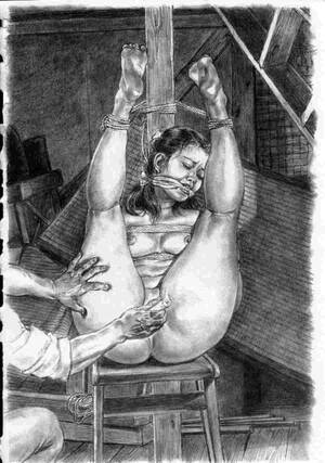 Japanese Bondage Porn Drawings - Japanese BDSM Art | MOTHERLESS.COM â„¢