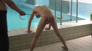 lifeguard spanking - Lifeguard gets his bottom caned - SpankingTube.com