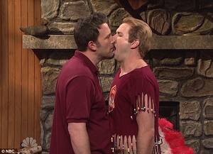 Ben Affleck Gay Porn - Ben Affleck and Jennifer Garner air their marriage's dirty laundry as Kanye  makes a controversial performance on Saturday Night Live | Daily Mail Online