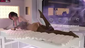 after ep1 - GEMS - Episode 1: LT. Sydney Morgane - 3D Porn Comic