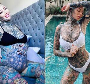 Bad Porn Star Tattoos - Trolls call me a 'bad mum' & 'washed-up porn star' because of my tattoos -  I can't believe people are so horrible | The Sun