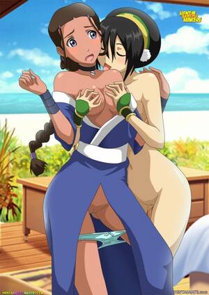 Avatar Katara Porn Game - Toph and Katara try g/g games â€“ Avatar Hentai